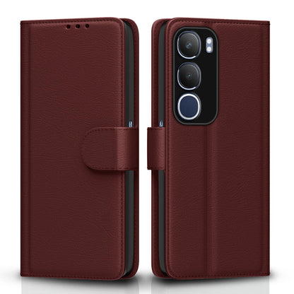 Pikkme Vivo Y19s Wallet brown flip cover