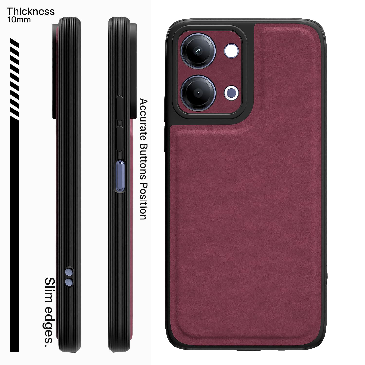 Pikkme Vivo Y11/T5 Lite 5G purple mobile cover – photo 3