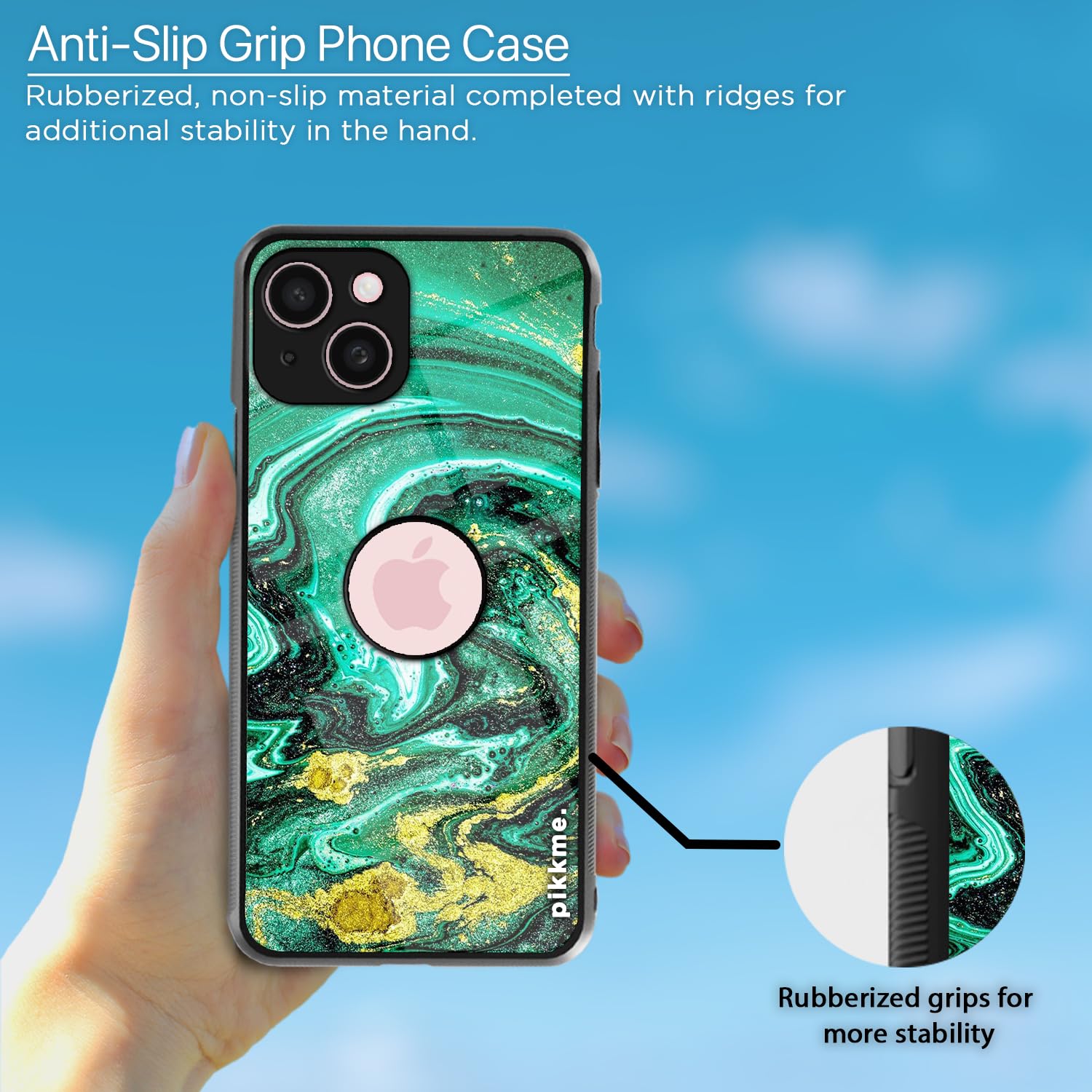 Pikkme Hybrid mobile back cover for iPhone 15 – photo 5