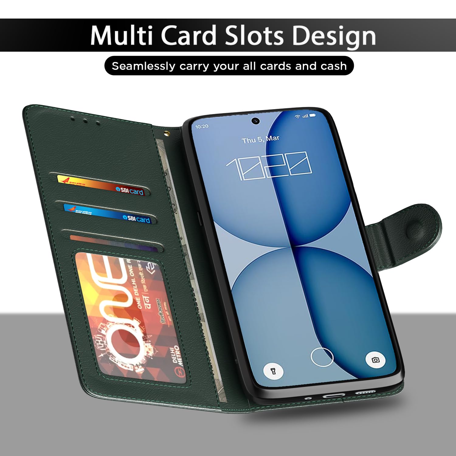 Green mobile flip cover for Nothing Phone 4a 5G – Pikkme – photo 5