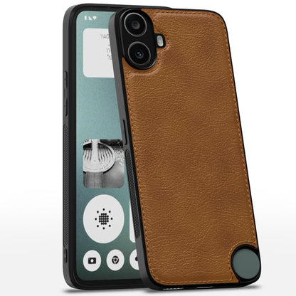 CMF by Nothing Phone 1 LeatherBack Back Cover – Brown