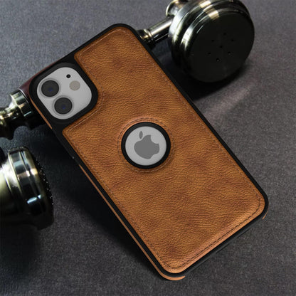 Pikkme iPhone 12/12 Pro Flexible Pu Leather Back Case | Brown