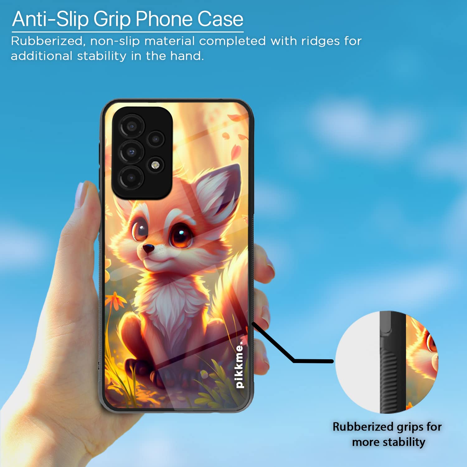 Pikkme Samsung A13 4G Hybrid mobile back cover – photo 5