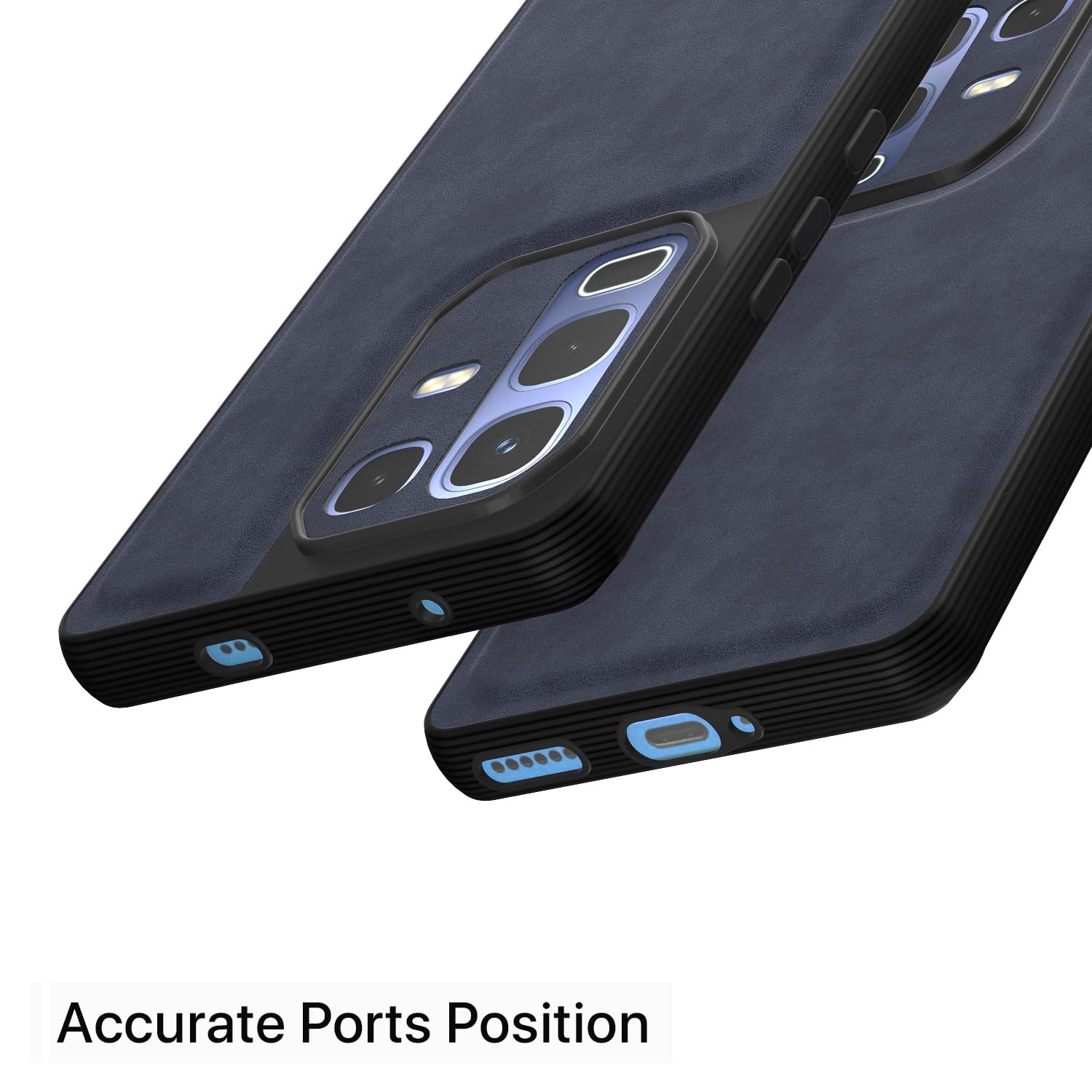 Pikkme Infinix Note 50s 5G blue back cover – photo 4