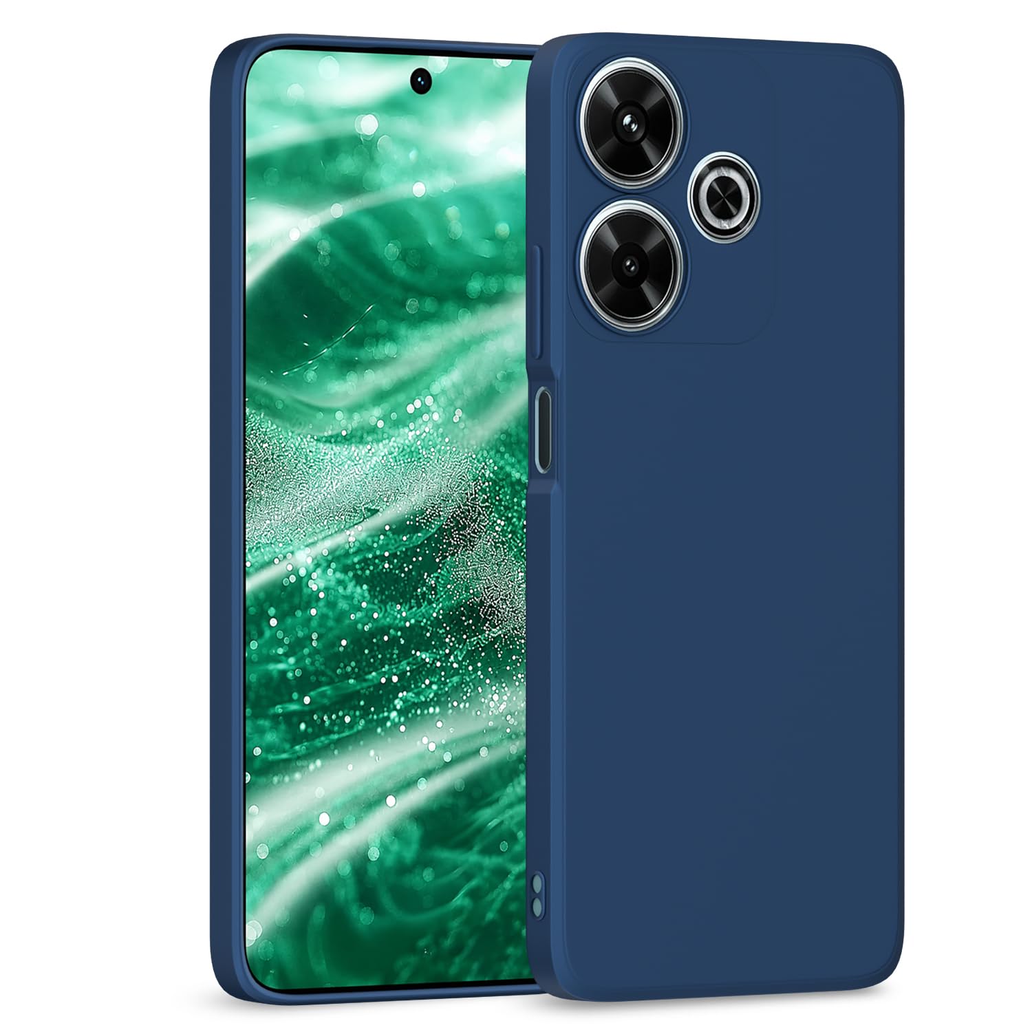 Blue mobile back cover for Redmi 13/Poco M6 Plus 5G – Pikkme