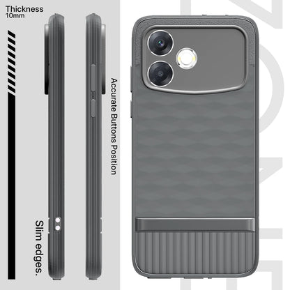 Pikkme grey Silicone phone cover for Oppo F33 Pro 5G – photo 3