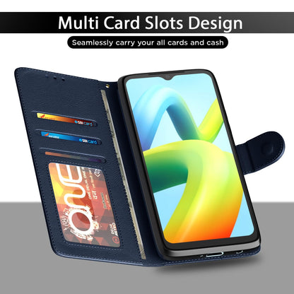 Pikkme Redmi A1/A2 Wallet blue mobile flip cover – photo 5