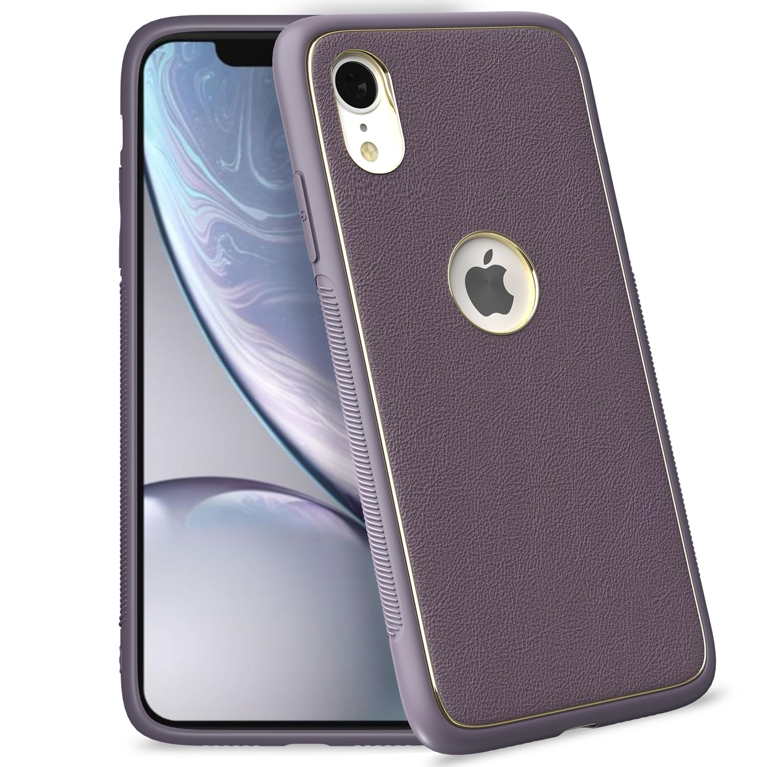 Pikkme purple back cover for iPhone XR