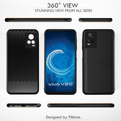 Black phone cover for Vivo V20 – Pikkme – photo 2