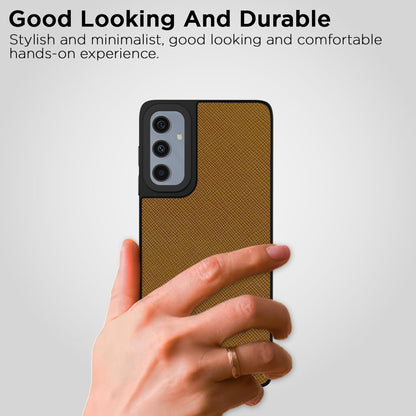 Samsung M35 5G mobile cover in tan by Pikkme – photo 7