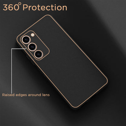 Black Chrome mobile back cover for Samsung S23 Plus 5G – Pikkme – photo 2