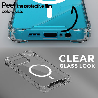 Pikkme transparent mag-safe mobile back cover for Moto g37 Power/g57 Power/g67 Power – photo 3