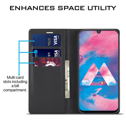 Black Wallet flip case for Samsung M30 – Pikkme – photo 3