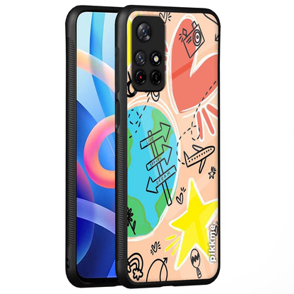 Pikkme mobile cover for Redmi Note 11T/Poco M4 Pro 5G