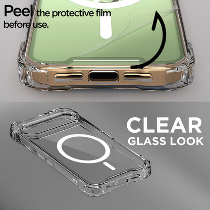 Pikkme Google Pixel 10 Pro XL 5G transparent mag-safe mobile back cover – photo 3
