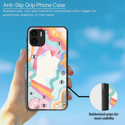 Redmi A1/A2 Hybrid mobile back cover by Pikkme – photo 5