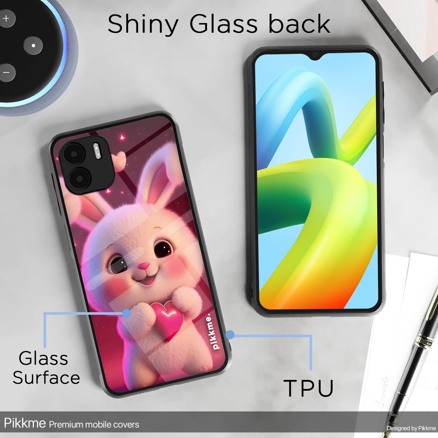 Redmi A1/A2 Hybrid mobile cover by Pikkme – photo 3