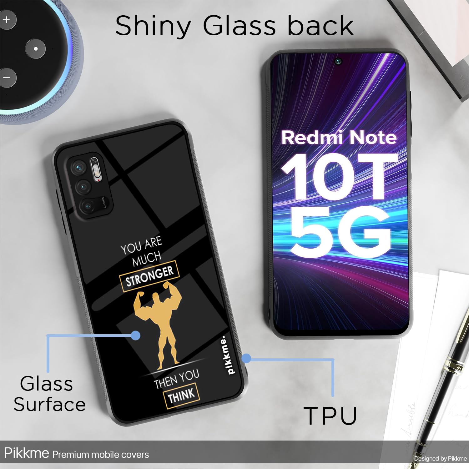 Pikkme Redmi Note 10T/Poco M3 Pro 5G Hybrid back cover – photo 3