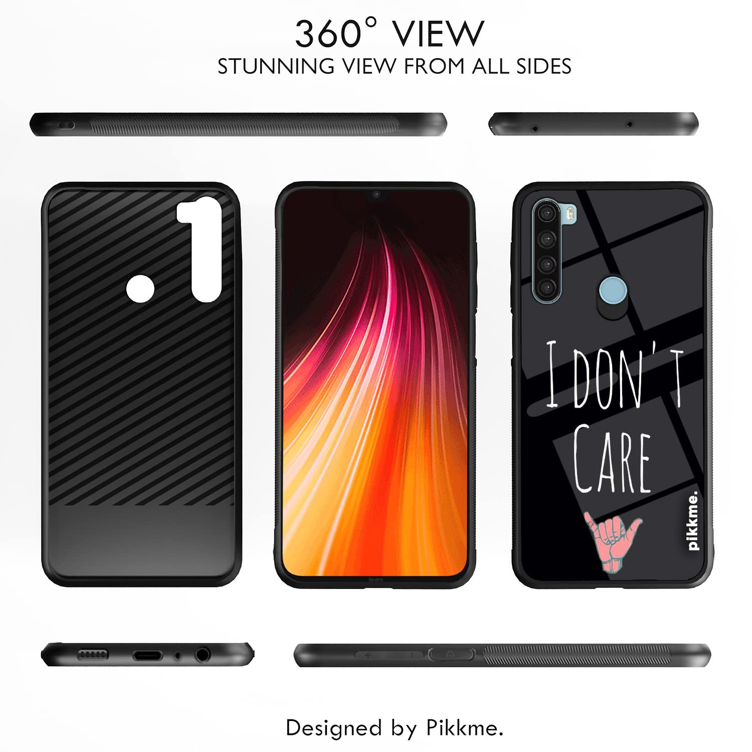 Redmi Note 8 Hybrid mobile cover by Pikkme – photo 2