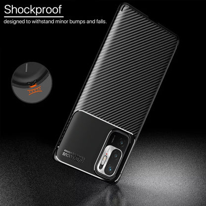 Black Carbon mobile back cover for Redmi Note 10T/Poco M3 Pro 5G – Pikkme – photo 4