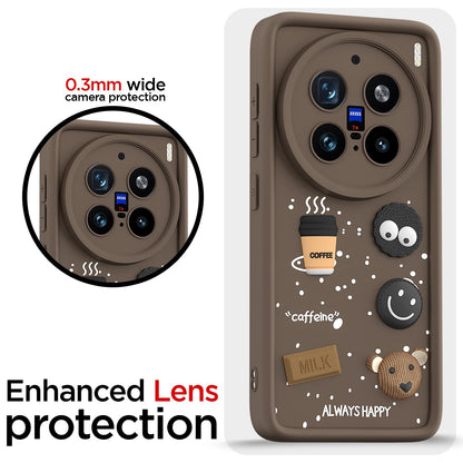 Pikkme brown Silicone phone cover for Vivo X200 Pro 5G/3D – photo 5