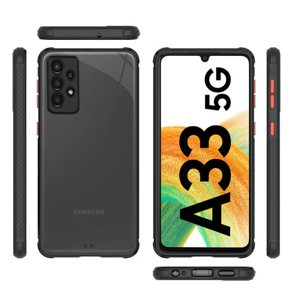 Black Clear mobile back cover for Samsung A33 5G – Pikkme – photo 6