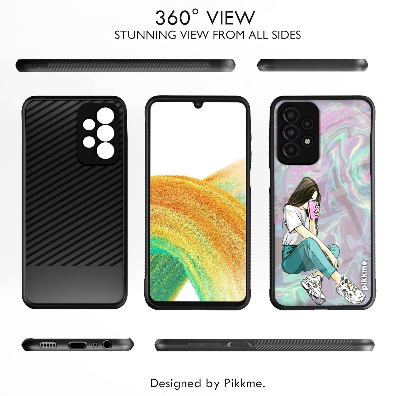 Samsung A13 4G Hybrid back cover by Pikkme – photo 2