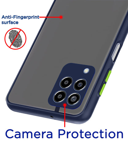 Blue Hybrid mobile cover for Samsung M33 5G – Pikkme – photo 2