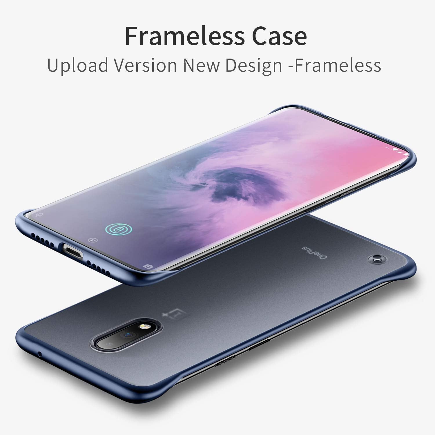 Blue mobile back cover for OnePlus 7 – Pikkme – photo 4