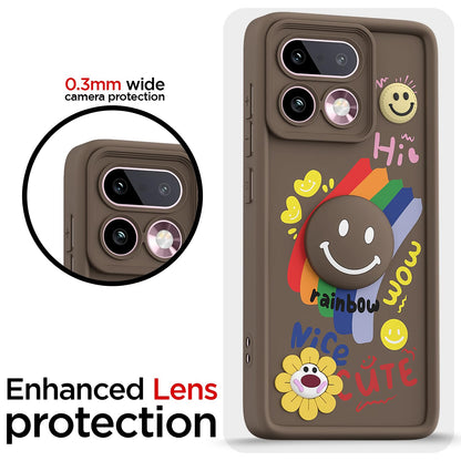 Pikkme Realme 16 Pro Plus 5G brown mobile back cover – photo 5
