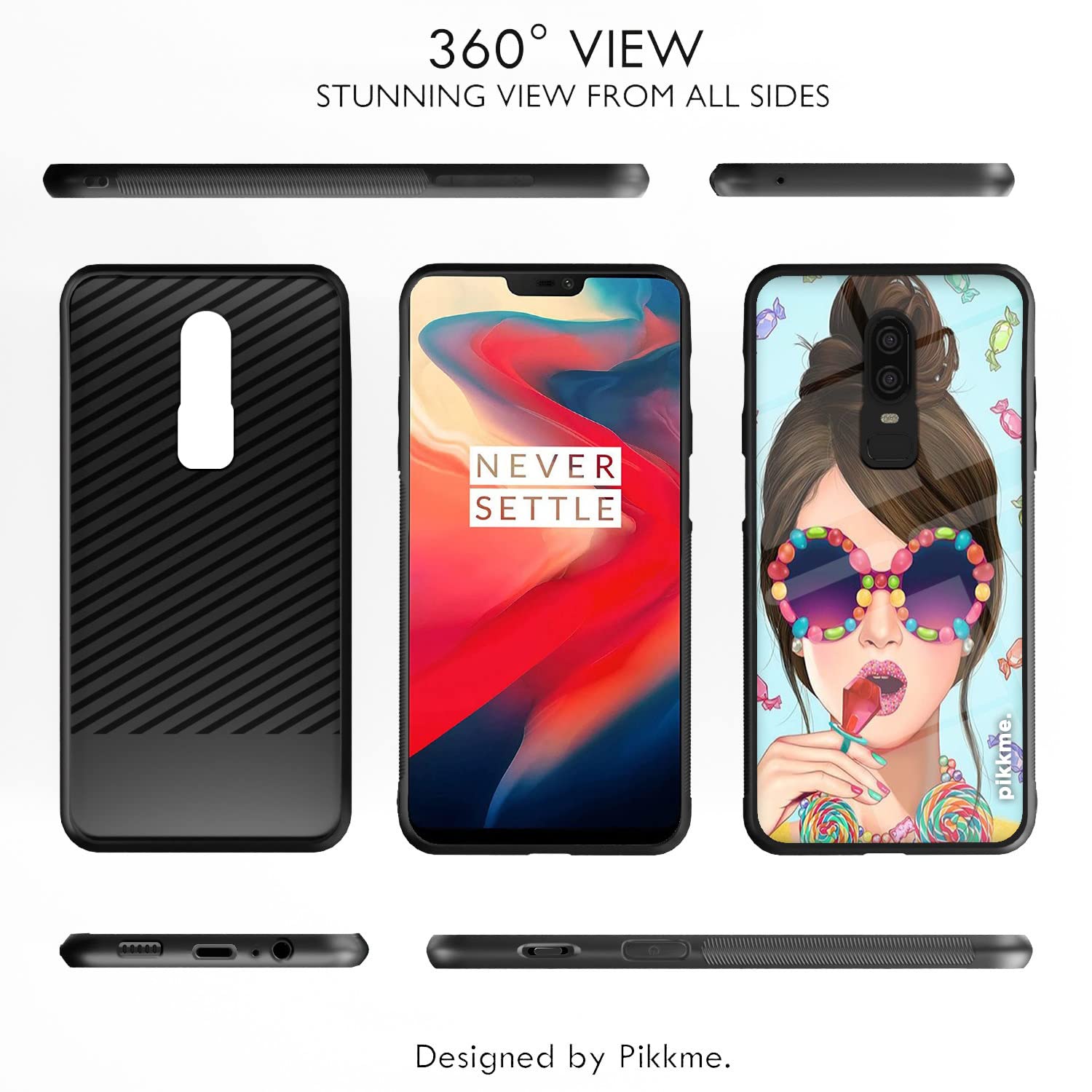 Hybrid Mobile back cover for OnePlus 6 – Pikkme – photo 2