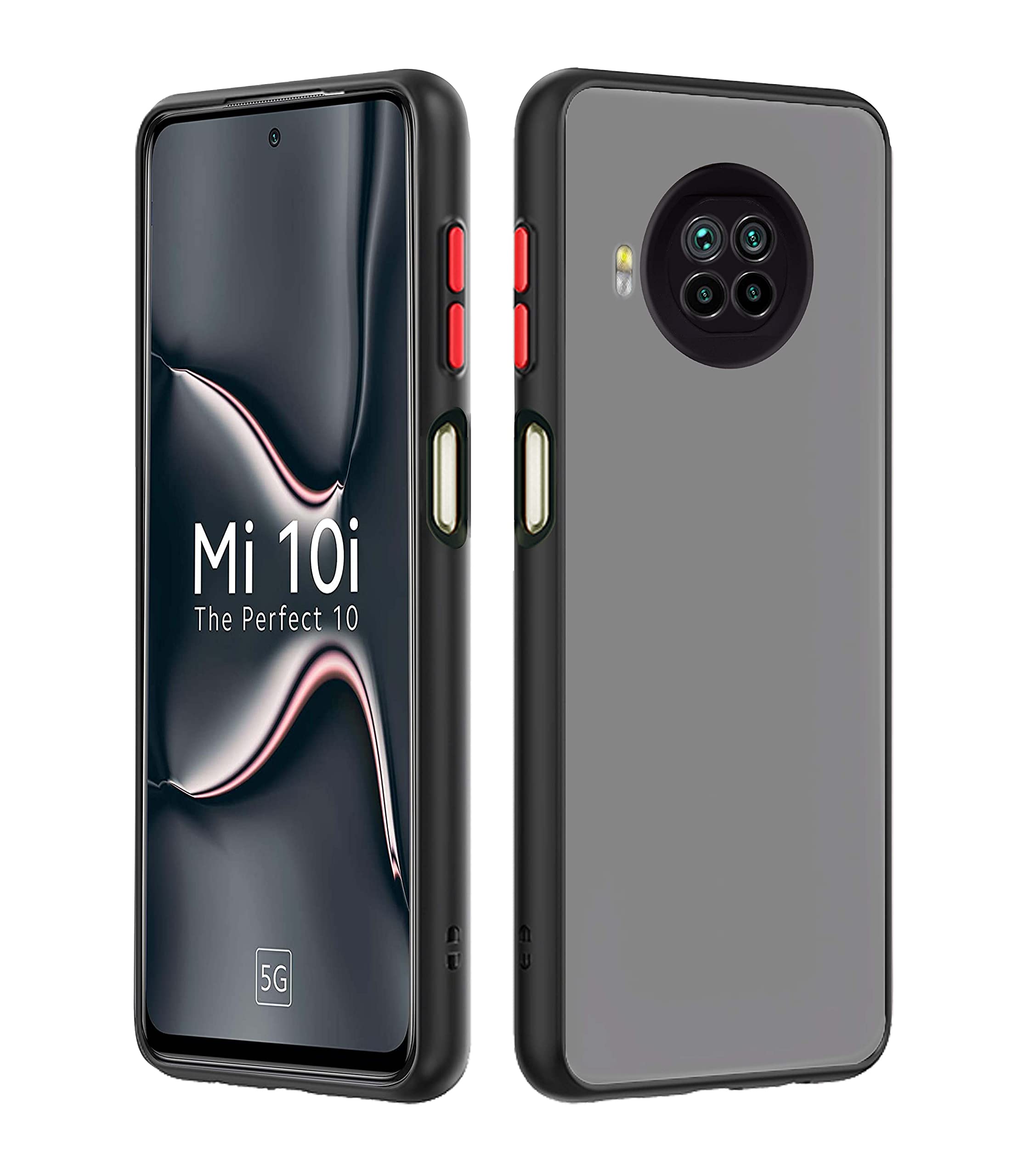 Tpu+plastic, black Matte mobile cover for Mi 10i 5G – Pikkme