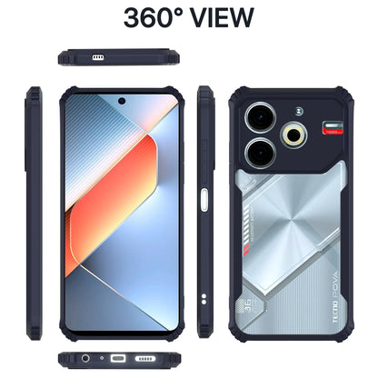 Pikkme Tecno Pova 6 Neo blue mobile back cover – photo 2