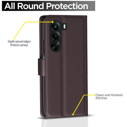 Pikkme Realme P4x 5G coffee flip cover – photo 4