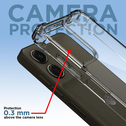 Moto G06 Power mobile cover in transparent by Pikkme – photo 5