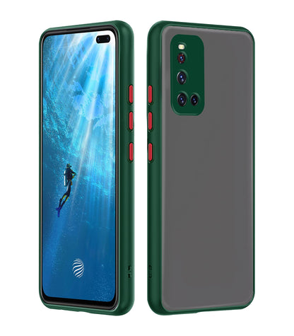 Pikkme green Hybrid back cover for Vivo V19