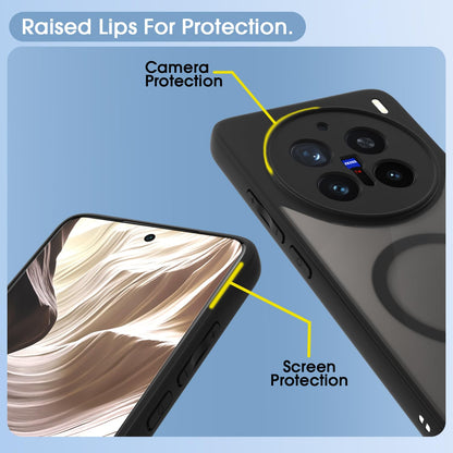 Black smoke mag-safe MagSafe mobile cover for Vivo X200 Pro 5G – Pikkme – photo 4