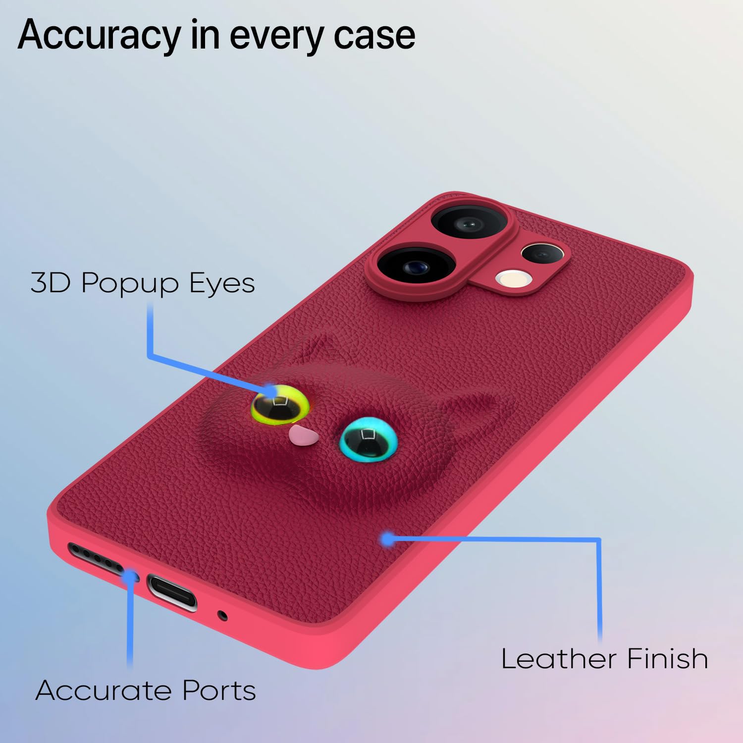 Pink Cat back cover for Vivo V60/T4 Pro 5G – Pikkme – photo 4