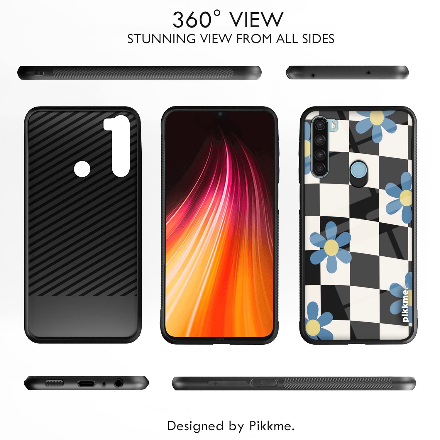 Flower Mobile back cover for Redmi Note 8 – Pikkme – photo 2