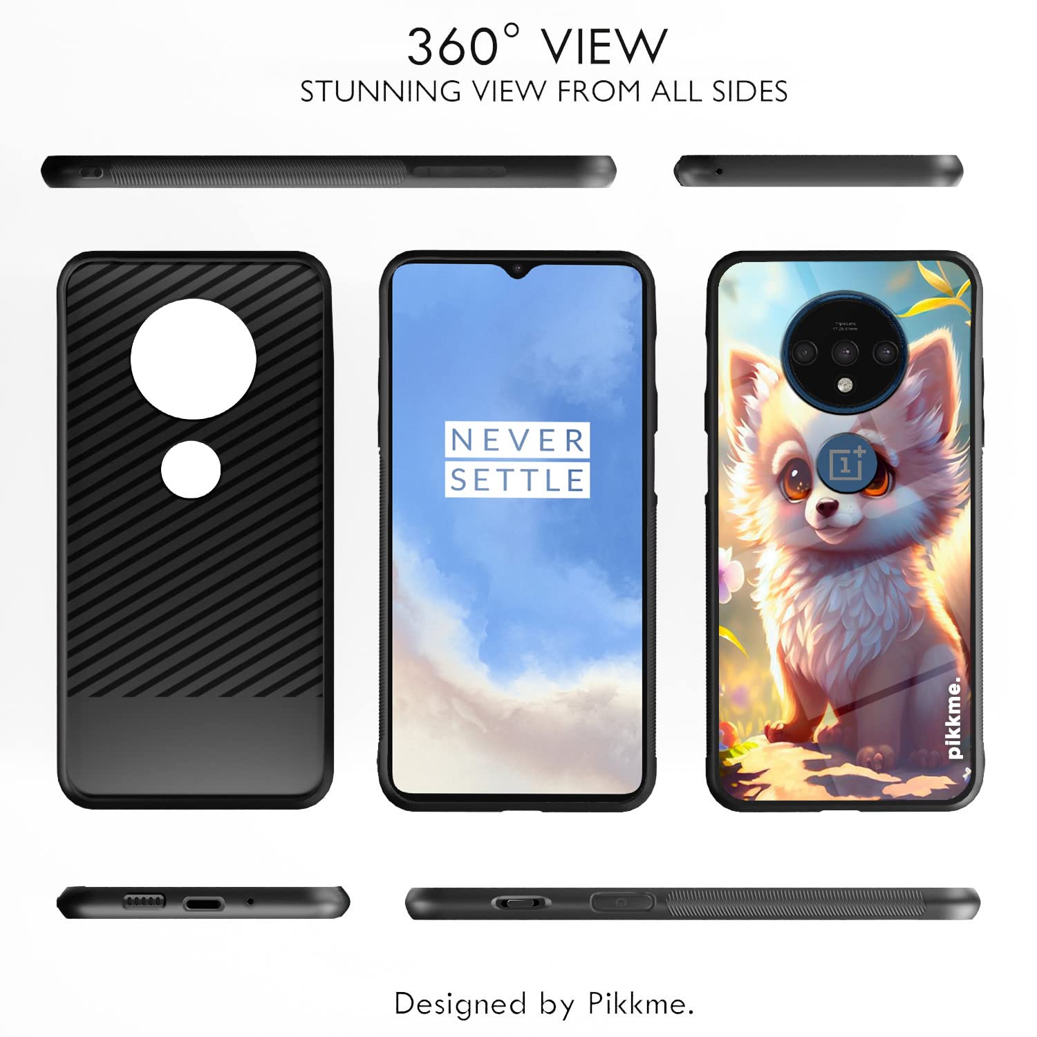 Pikkme OnePlus 7T Hybrid mobile back cover – photo 2