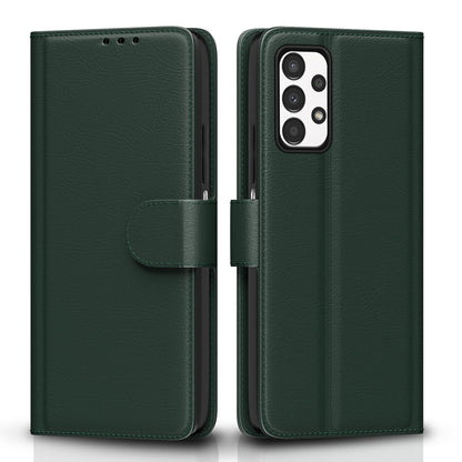 Pikkme Samsung A13 4G Wallet green mobile flip cover