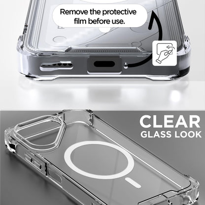 Pikkme Tecno Pova 8 5G MagSafe transparent mag-safe phone cover – photo 3
