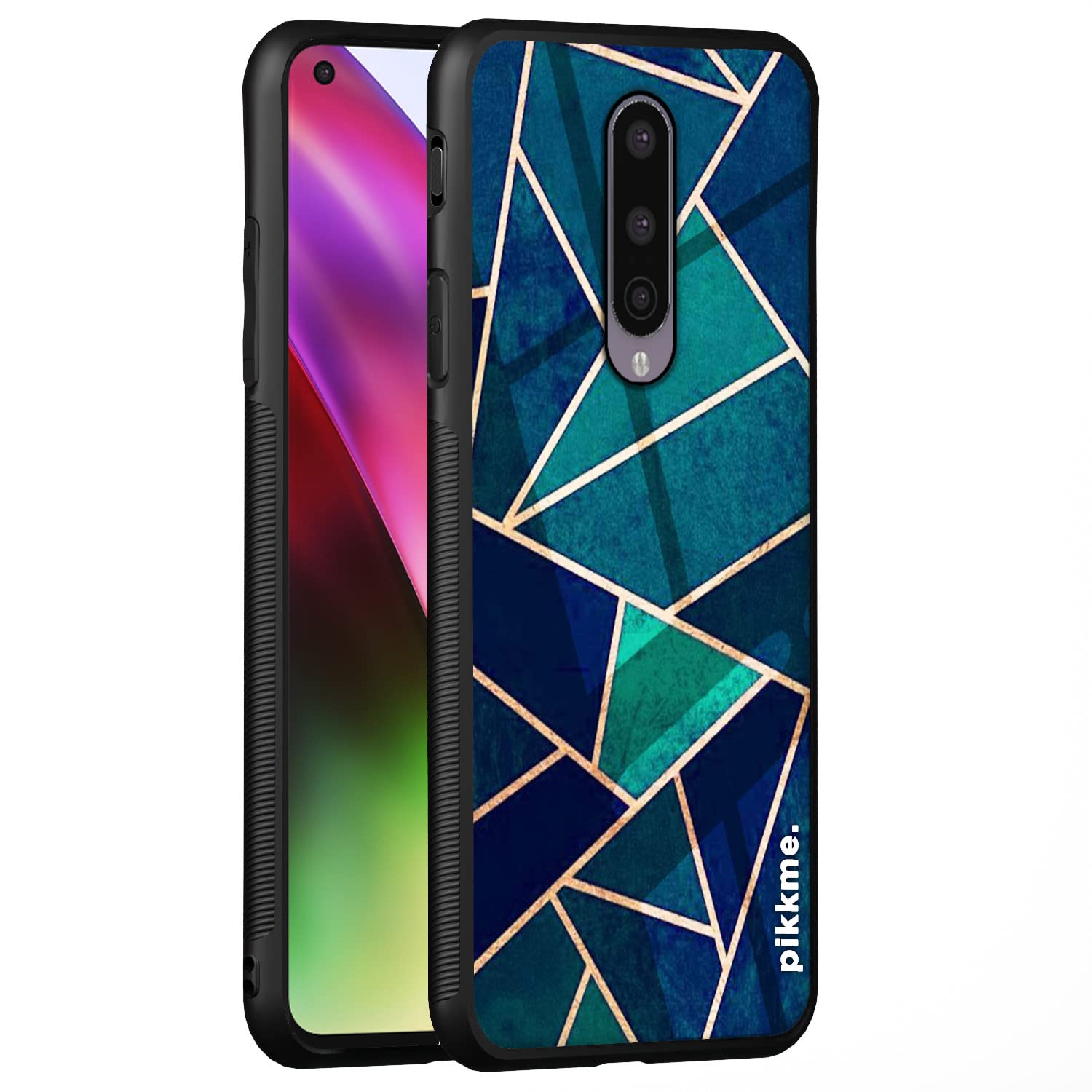 OnePlus 8 Hybrid mobile back cover by Pikkme