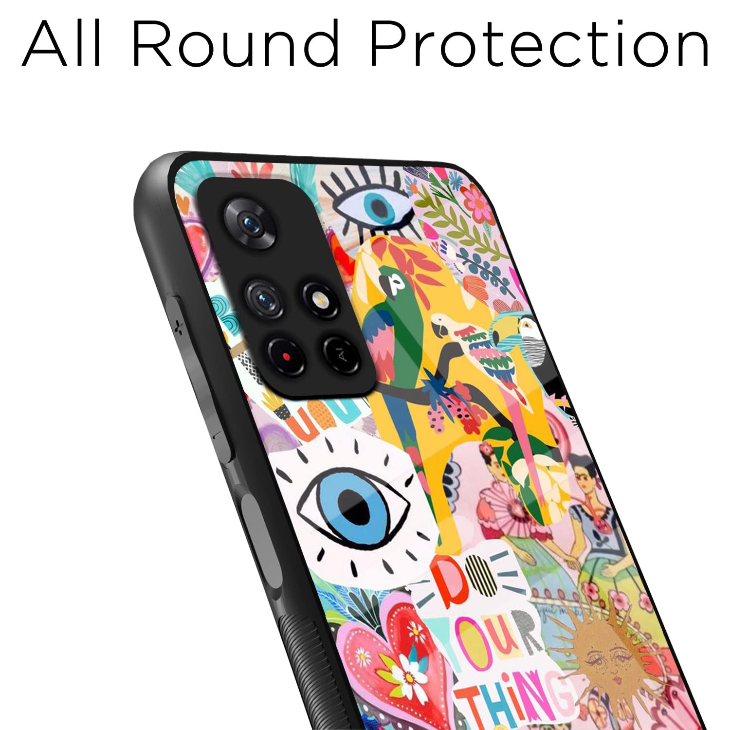 Pikkme Redmi Note 11T/Poco M4 Pro 5G Flower phone cover – photo 7