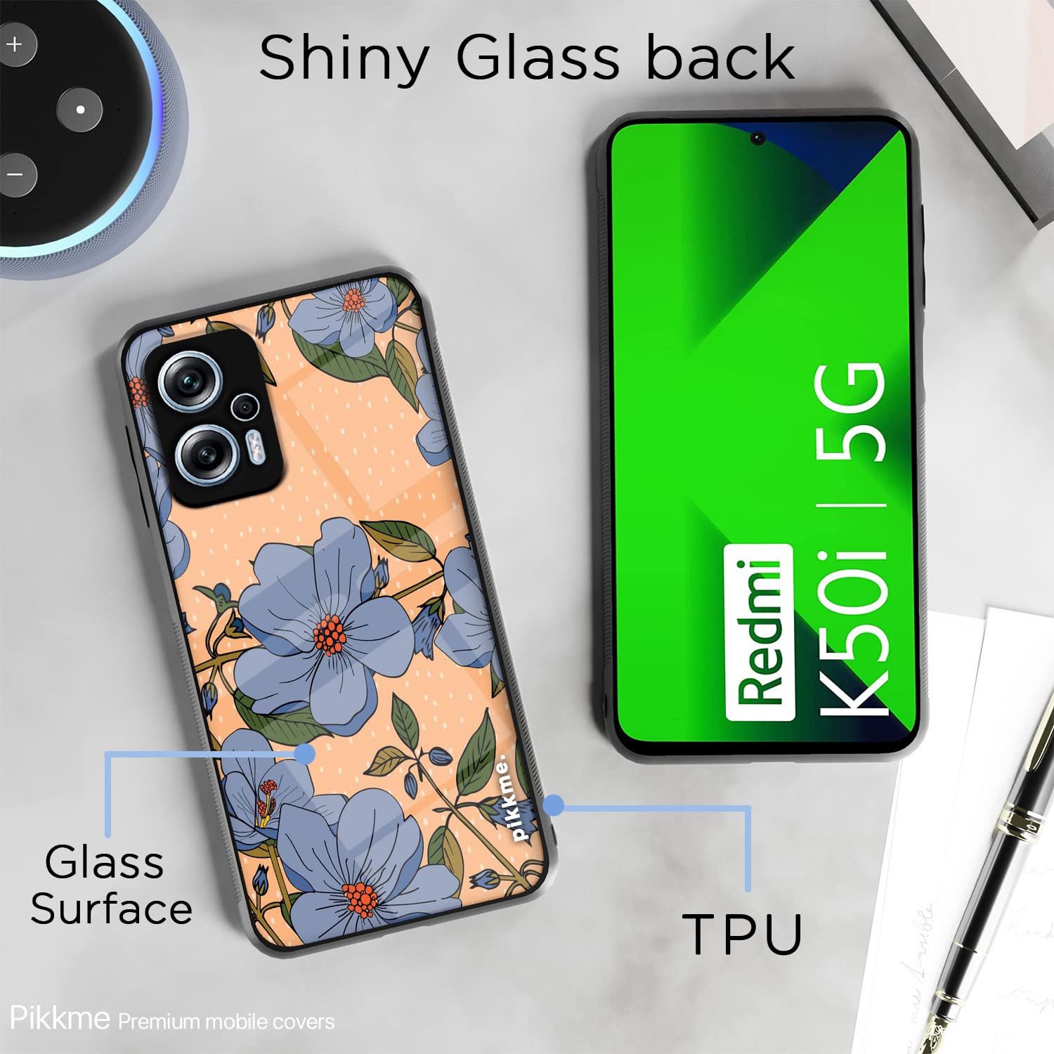 Flower Phone cover for Redmi K50i 5G – Pikkme – photo 3