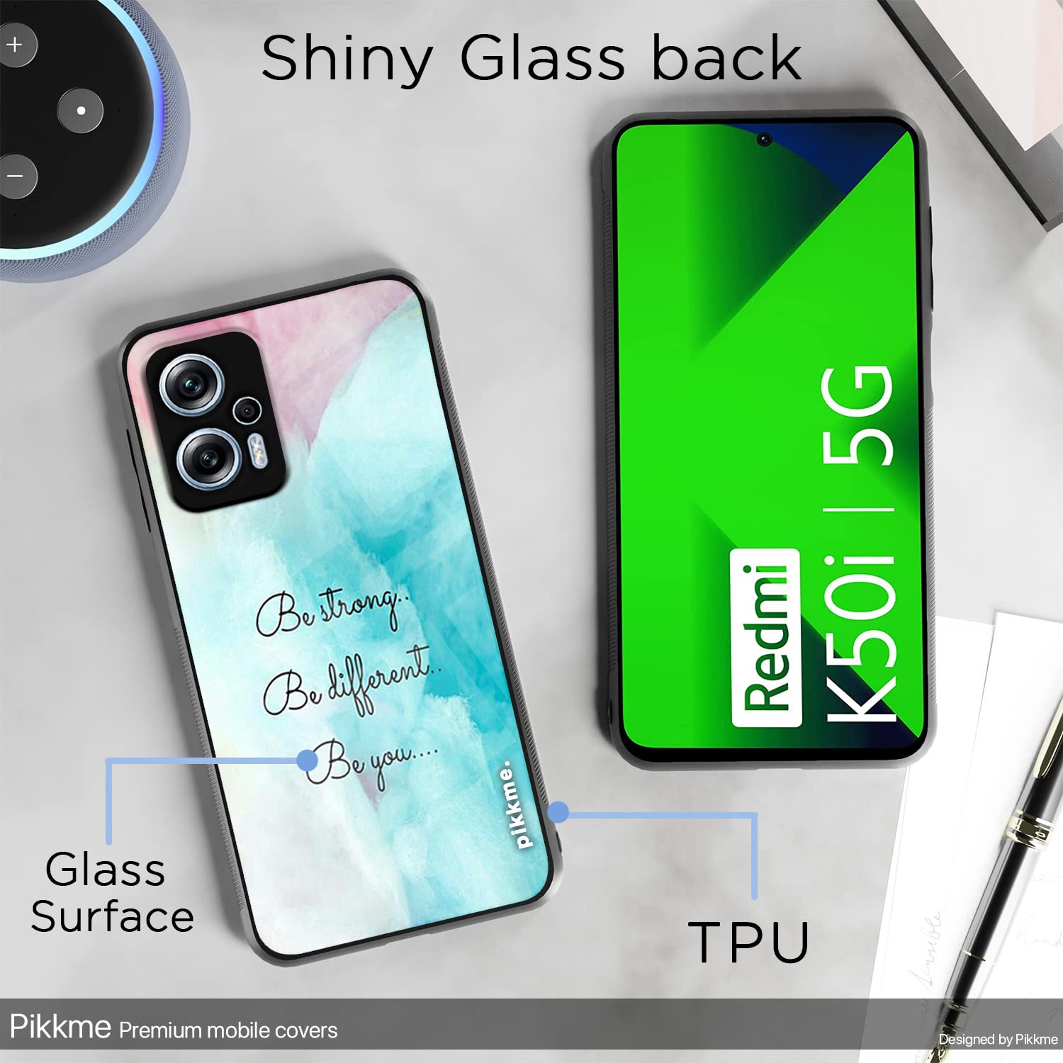 Pikkme Redmi K50i 5G mobile back cover – photo 3