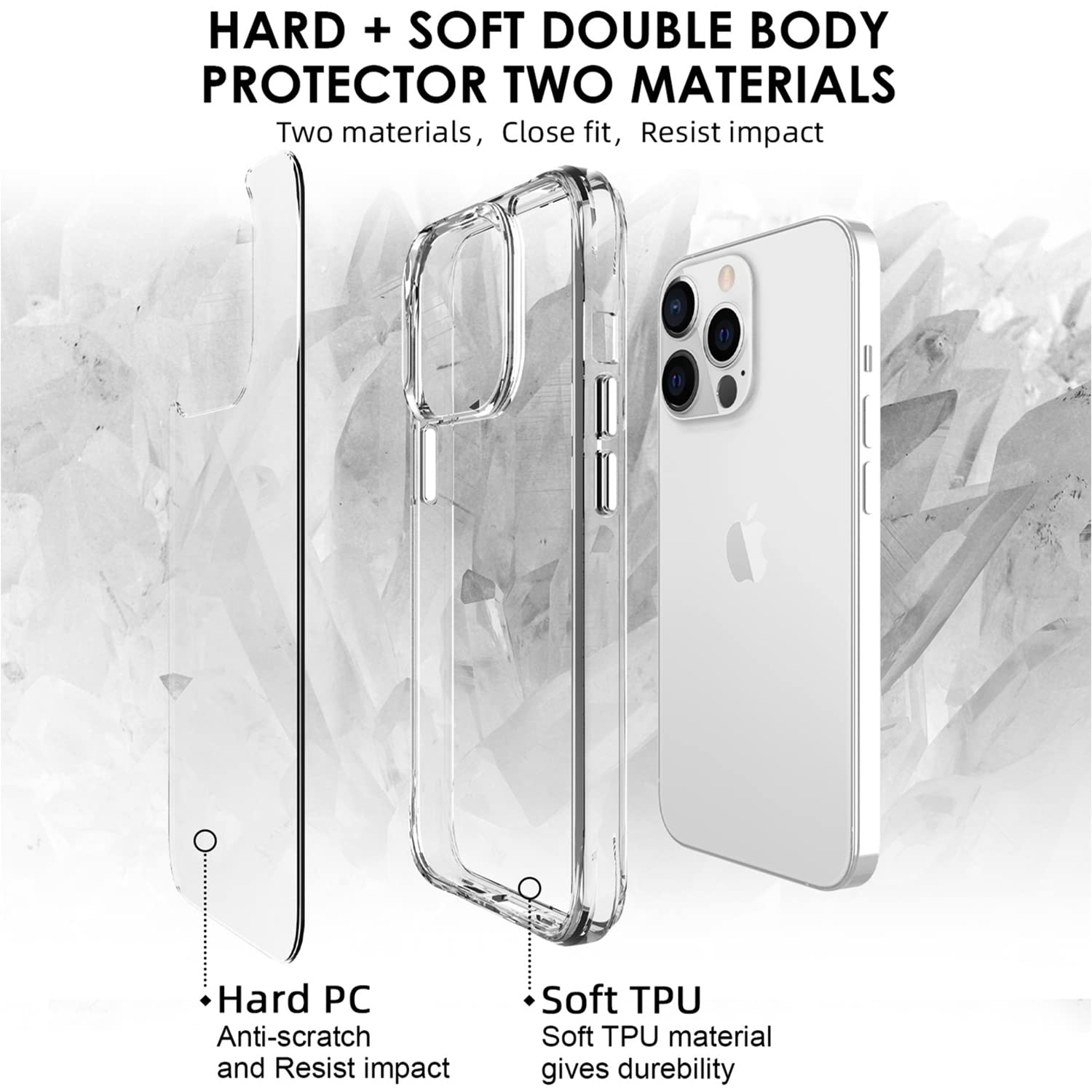 Pikkme Carbon back cover for iPhone 13 Pro Max – photo 4