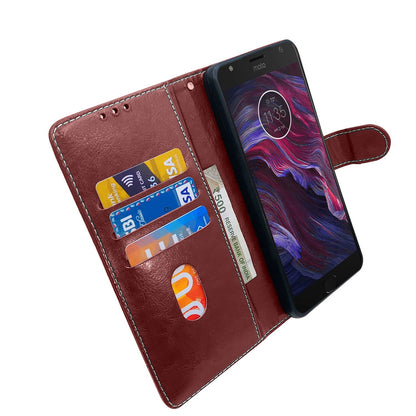 Pikkme brown & coffee mobile flip cover for Moto X4 – photo 4