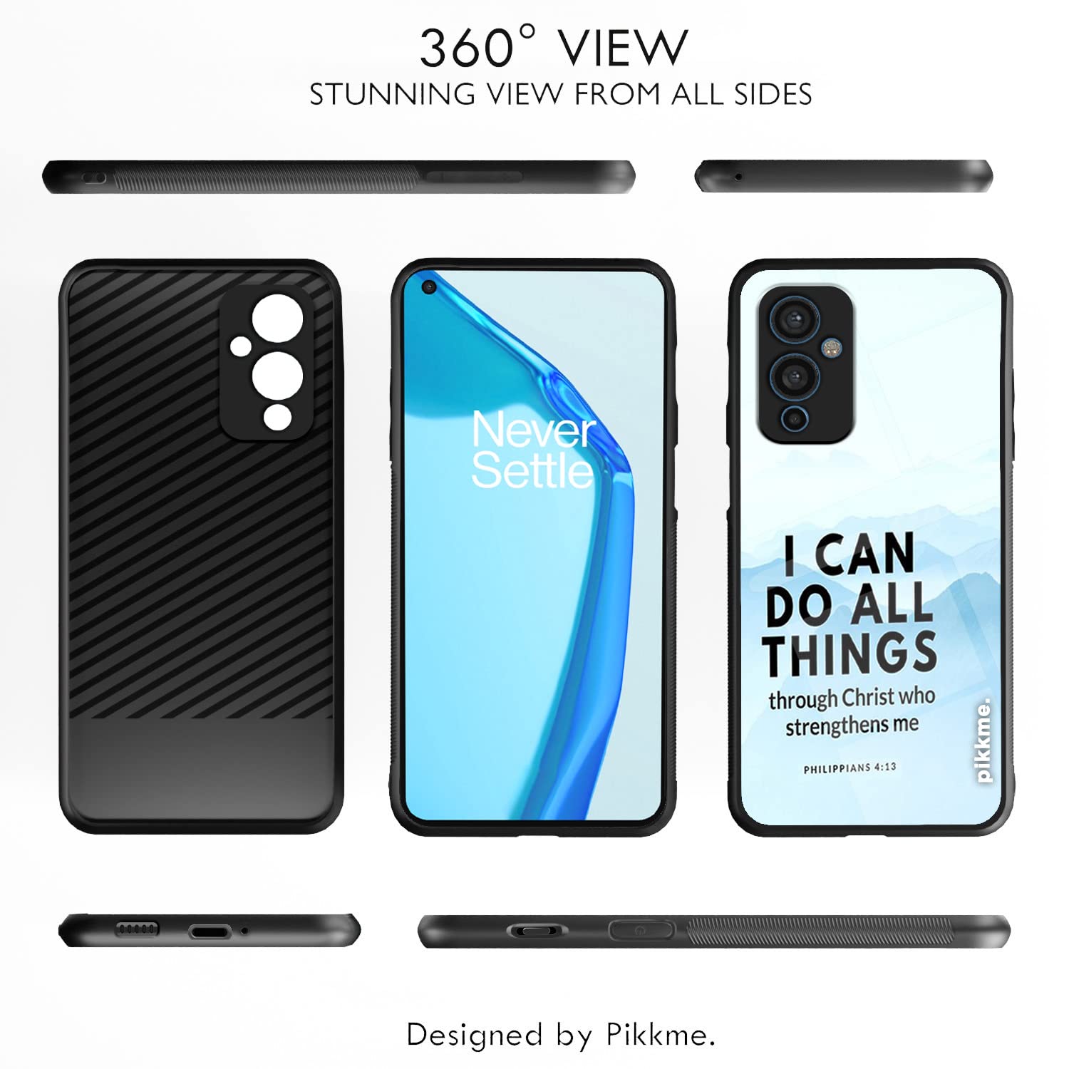 Pikkme Hybrid mobile back cover for OnePlus 9 – photo 2