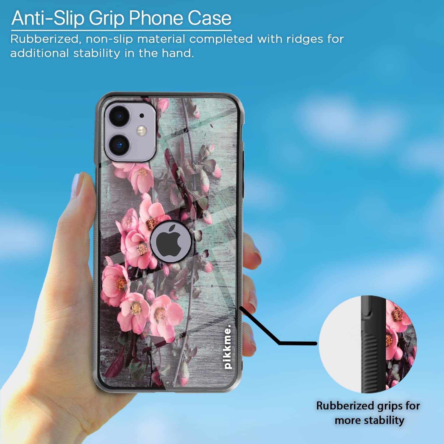 Pikkme iPhone 12 Flower mobile cover – photo 5